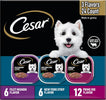 Filets in Gravy Adult Wet Dog Food Variety Pack – Filet Mignon, New York Strip & Prime Rib Flavors, 3.5 Oz Easy Peel Trays (24 Count)