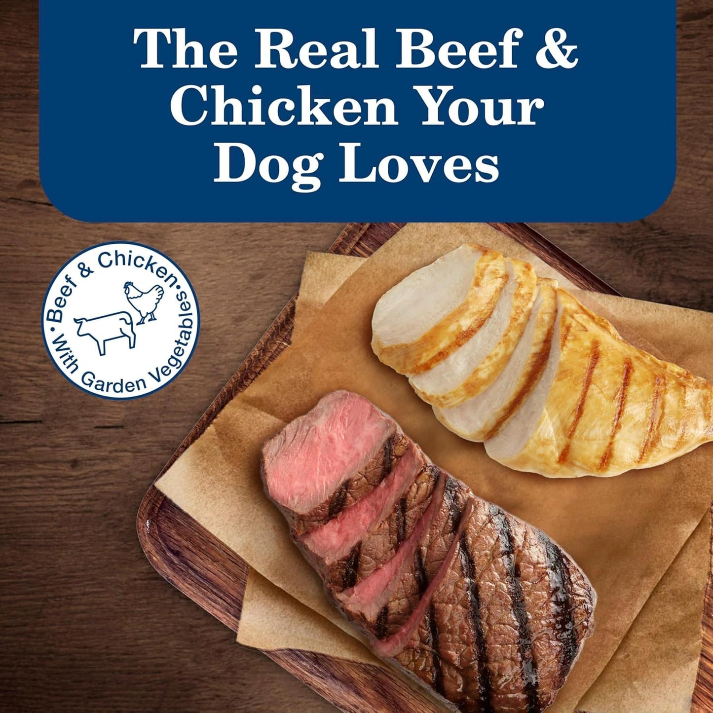 Homestyle Recipe Adult Wet Dog Food, Made with Natural Ingredients, Chicken and Beef Dinner Variety Pack, 12.5-Oz Cans (6 Count, 3 of Each)