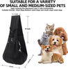 Pet sling carrier for small dogs and puppies