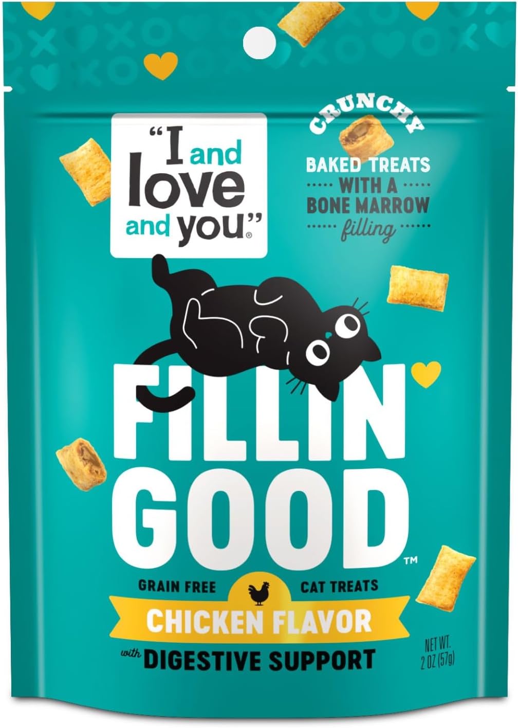 Fillin Good Chicken Flavor with Digestive Support 2 Oz (Pack of 6)