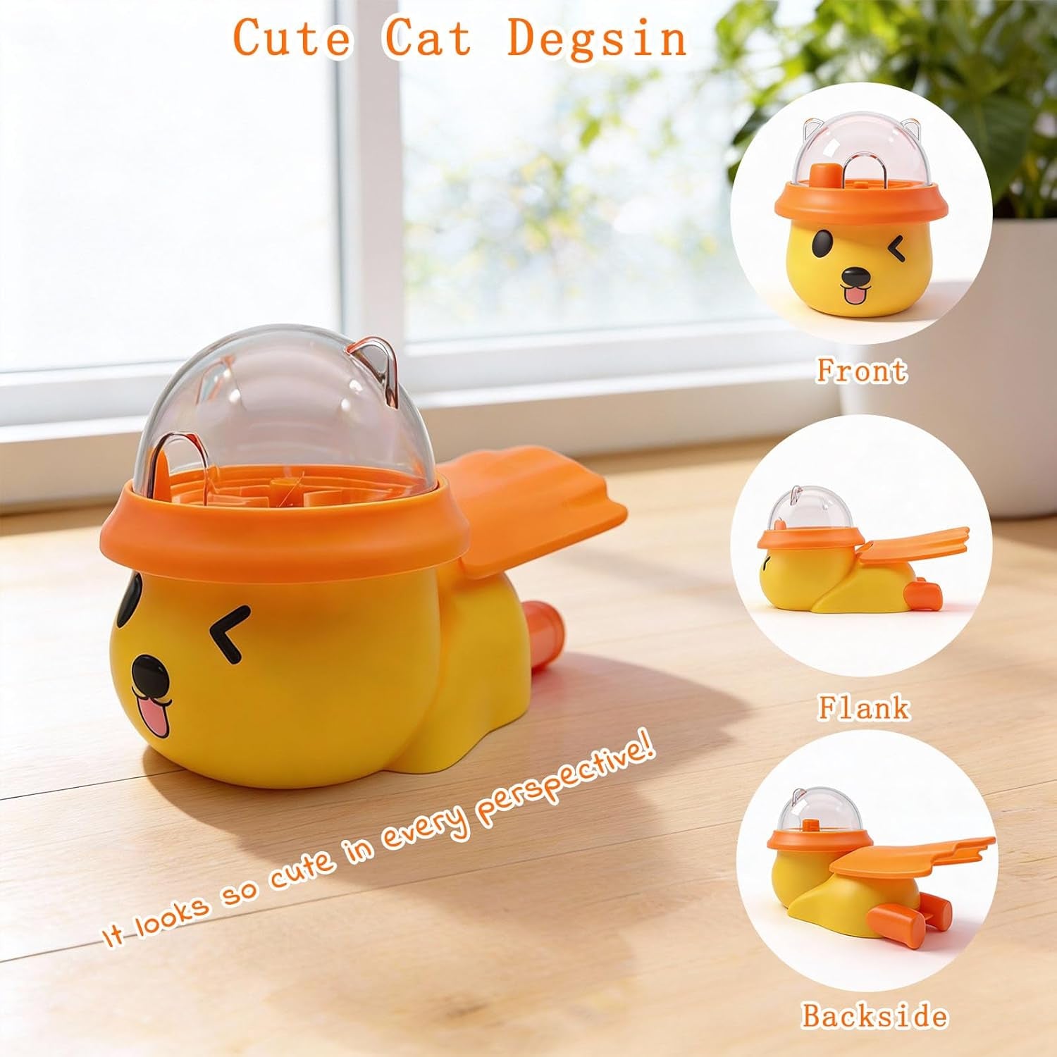 Interactive pet treat dispenser for mental stimulation