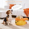 Slow feeder puzzle toy for dogs and cats with treat dispenser

