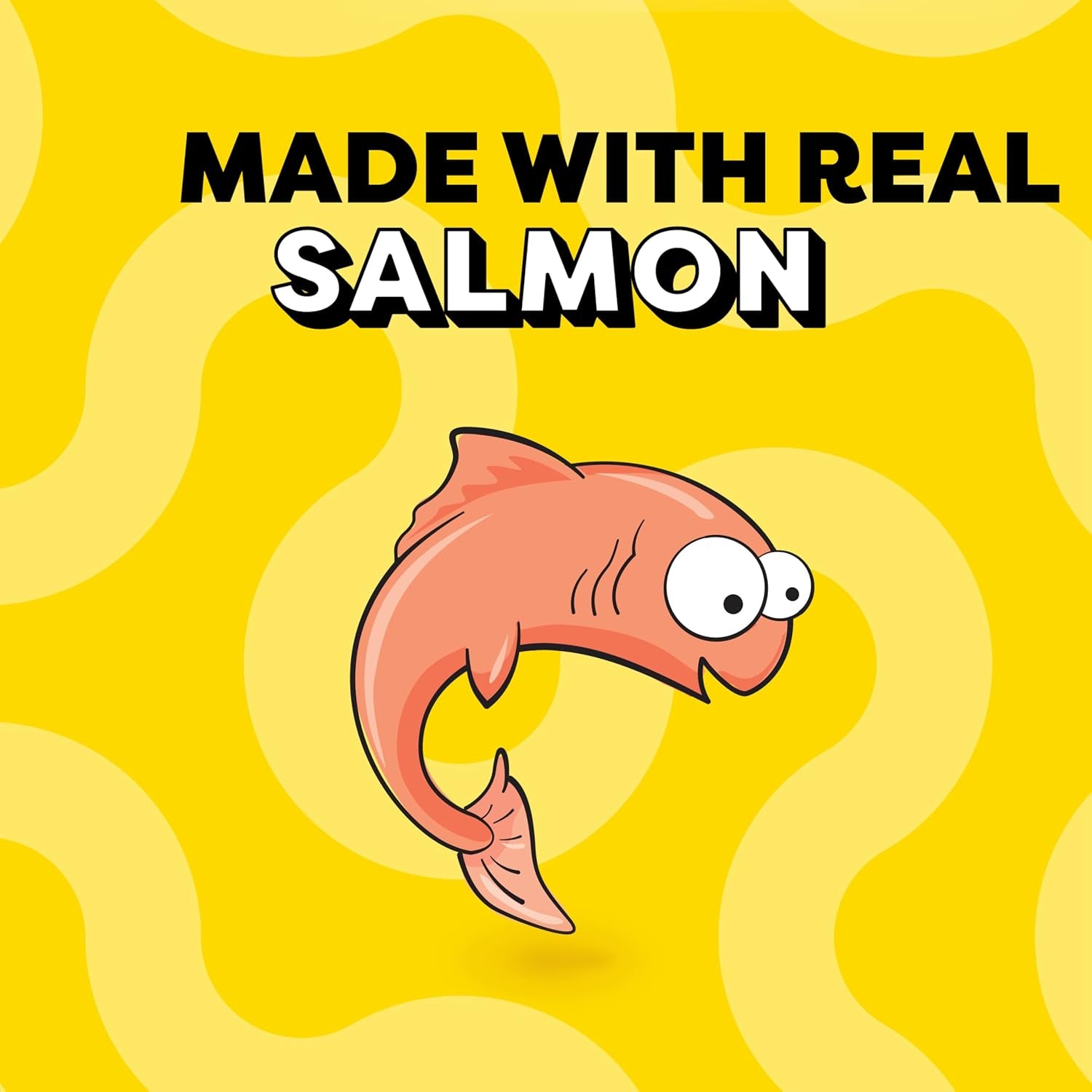 Creamy Salmon Puree Squeezable Lickable Cat Treats – 24 Count, 0.42 oz Tubes